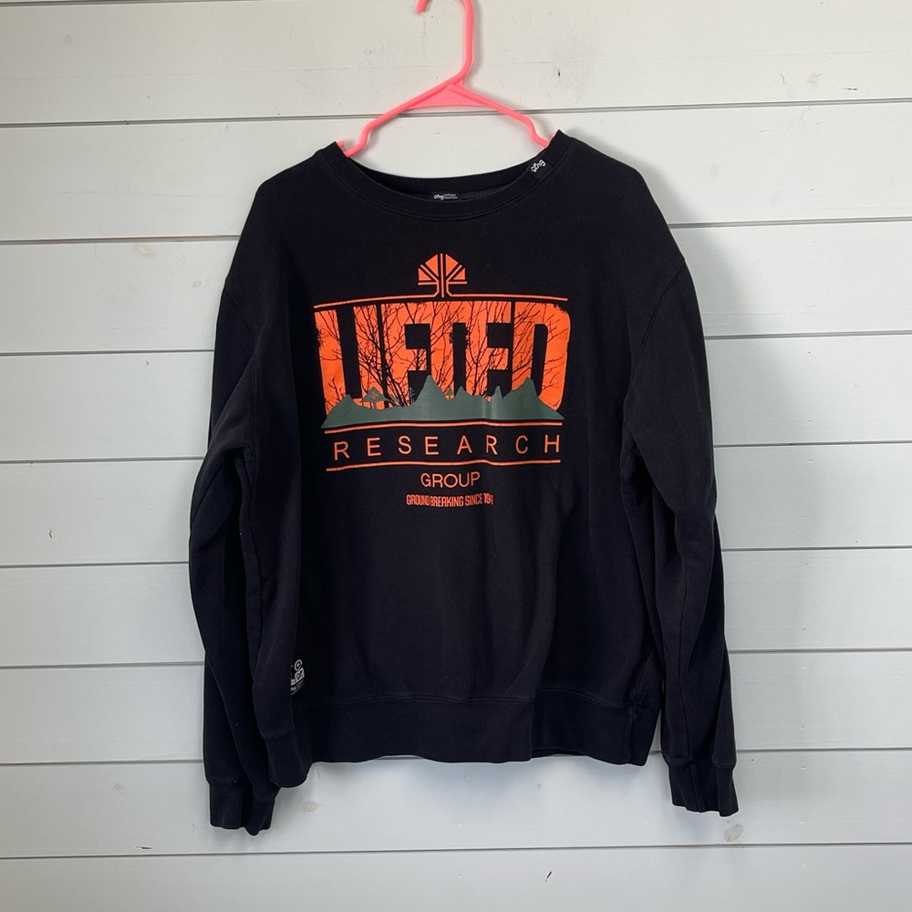 LRG lifted‎ research group black crewneck sweatshirt men’s size XL